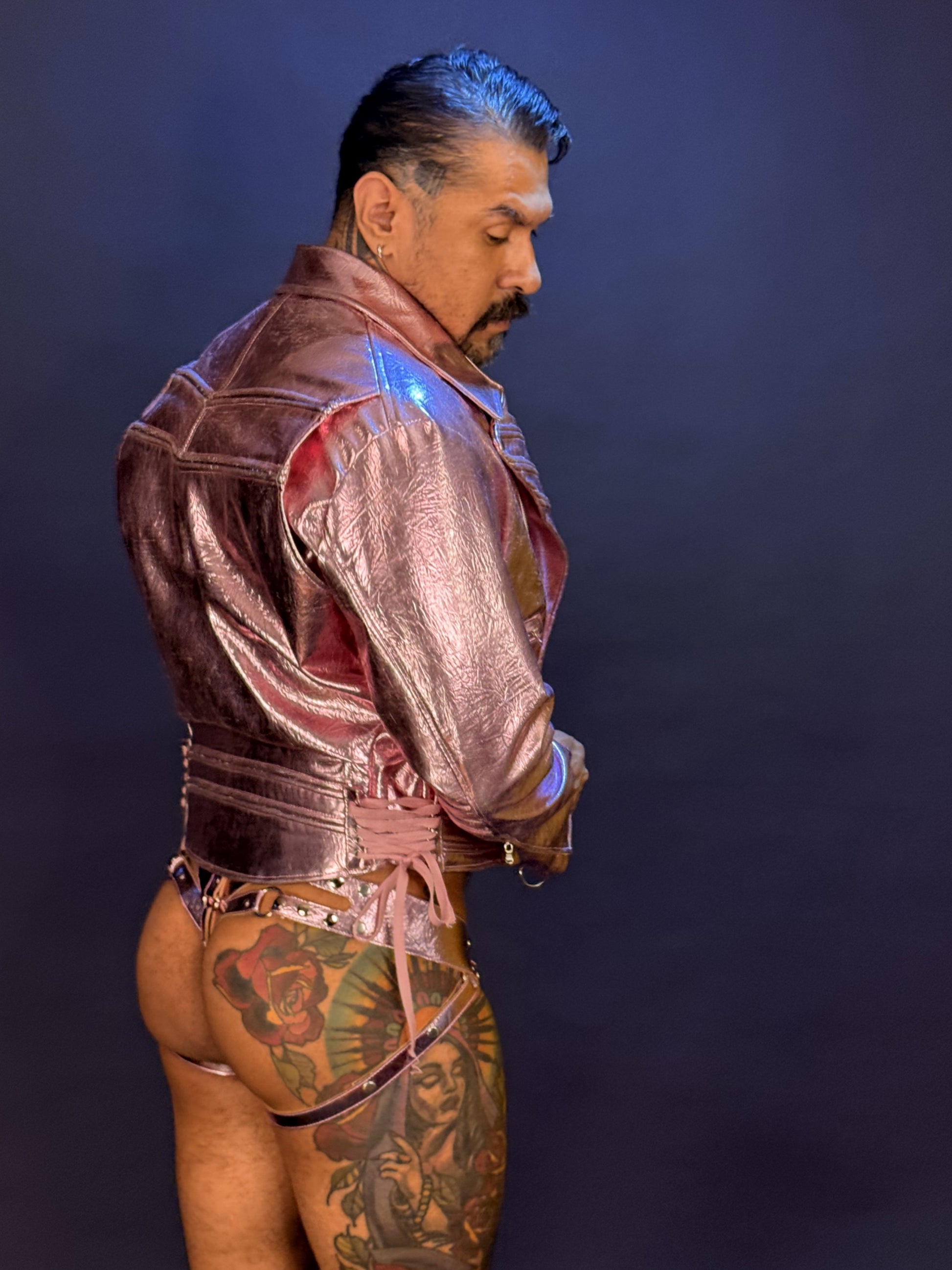 Metallic Pink Jacket