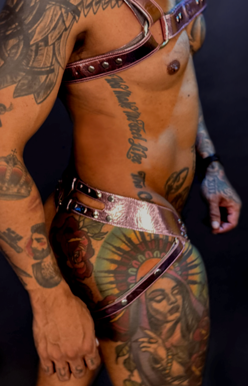 Metallic Pink Jockstrap