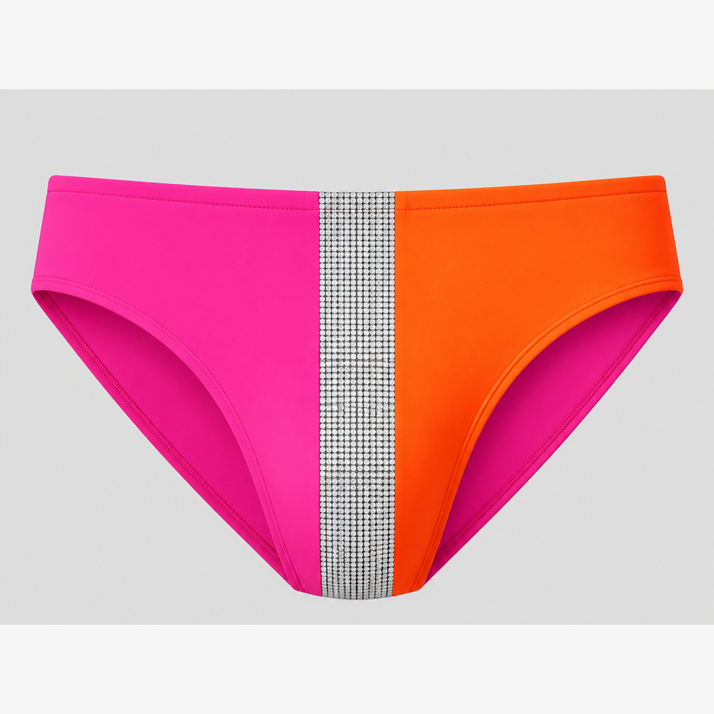 METAL MESH SWIM SUIT